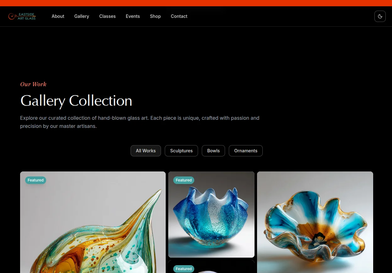 Unified gallery collection with filtering
